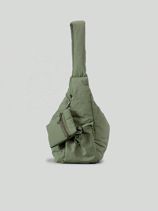 Sac à main matelassé en nylon doux et léger, style nuage, pour femmes, avec petites pochettes assorties - Product Image 3