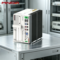 Hôte IPC industriel sans ventilateur, 5 ports LAN, Windows 10/11, 64 Go de RAM max, stockage M.2 mSATA pour HMI SCADA et acquisition de données industrielles