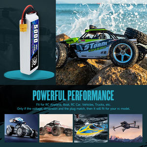 VSVAW 11.1V 5000mah 3S Drone batteria Lipo XT60 T Deans XT90 EC5 RC parti 65C per FT012 barca da corsa auto elicottero FPV Drone - Product Image 6