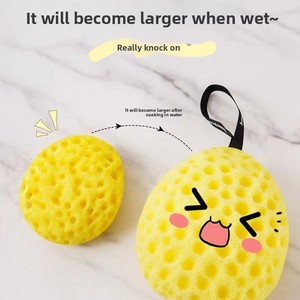 Éponge de Douche Ovale Super Douce, Non Étirable, Durable, Grande Taille, Outil de Nettoyage pour le Bain - Product Image 2