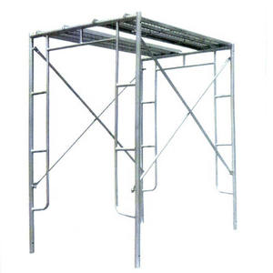 Industrial Style Mobile Scaffold Frame Lightweight Construction Equipment Galvanized Ladder Steel Sale Scaffolding Building Tool - Product Image 2
