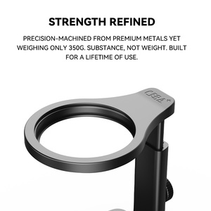 Support à café universel détachable avec coussinet en liège, portable, pour machine à expresso semi-automatique et pour le café filtre, facile à transporter - Product Image 4