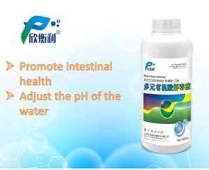Additif alimentaire mixte liquide de désintoxication d'acide organique multifonctionnel réguler la valeur du <span class=keywords><strong>pH</strong></span> reconstituer l'énergie pour les animaux aquatiques - Product Image 2