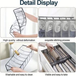 Foldable Rectangle Eco-Friendly Minimalist Design Clothing Organizer <b>Storage</b> <b>Drawers</b> 10-20L Capacity Voile Material <b>for</b> - Product Image 5