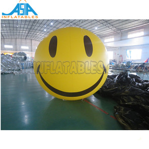 Vendita calda gonfiabile smiley volti palloncino personalizzato sfera palloncino di elio - Product Image 2