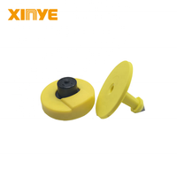 Etiquetas de Oreja RFID para Animales LF HDX FDX-B ISO11784/785, Material TPU OEM, Etiquetas de Oreja para Ganado, Cerdos y Ovejas con Código QR, Certificación ICAR, Duraderas