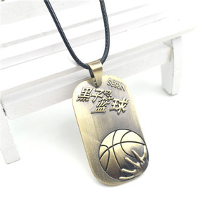Collar de <span class=keywords><strong>Anime</strong></span> <span class=keywords><strong>Kuroko</strong></span> no basike Seirin, colgante de Metal, accesorios de Cosplay, regalo - Product Image 2