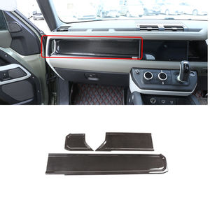 Panel de Control Central de Fibra de Carbono Real, Kit de Carrocería Interior para Land Rover Defender 2020-2024, Accesorios para Automóviles - Product Image 2