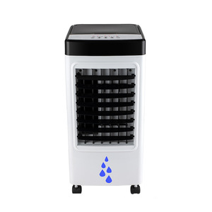 Refroidisseur d'air portable avec réservoir d'eau et cristaux de glace, fonctionnement silencieux à 40 dB, idéal pour les dortoirs - Product Image 1