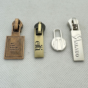 Giá cả cạnh tranh tùy chỉnh màu vàng kim loại giá rẻ dây kéo kéo cho vải/giày/túi - Product Image 4