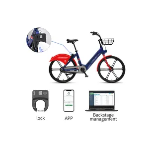 Gps Tracker 4 Gam APP Kiểm Soát Bãi Đậu Xe Ngẫu Nhiên Dockless Công Cộng Cho Thuê Ebike Ev Chia Sẻ Xe Đạp Khóa Hệ Thống Khóa Cho Thuê Xe Đạp