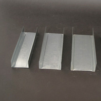 Alta calidad nuevo C U perfil 60/27 y 27/28 máquina de fabricación de calibre ligero quilla de acero Truss Drywall House Building yeso eficiente
