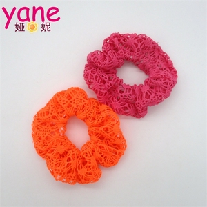 Tela <span class=keywords><strong>de</strong></span> alta calidad scrunchies <span class=keywords><strong>pelo</strong></span> banda creativa hueco gomas para el <span class=keywords><strong>pelo</strong></span> - Product Image 3