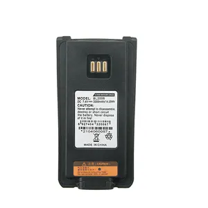 2008 ब्2503 ब्2006 हाइटेरा के लिए 2000mah प्रतिस्थापन बैटरी Hyटेरा dmr ppd702 pd780 पोर्टेबल दो तरह रेडियो बैटरी