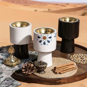 라마단 이슬람 선물 아라비아 아로마 디퓨저 아랍 부코르 향 홀더 홈 데코 - Product Image 5