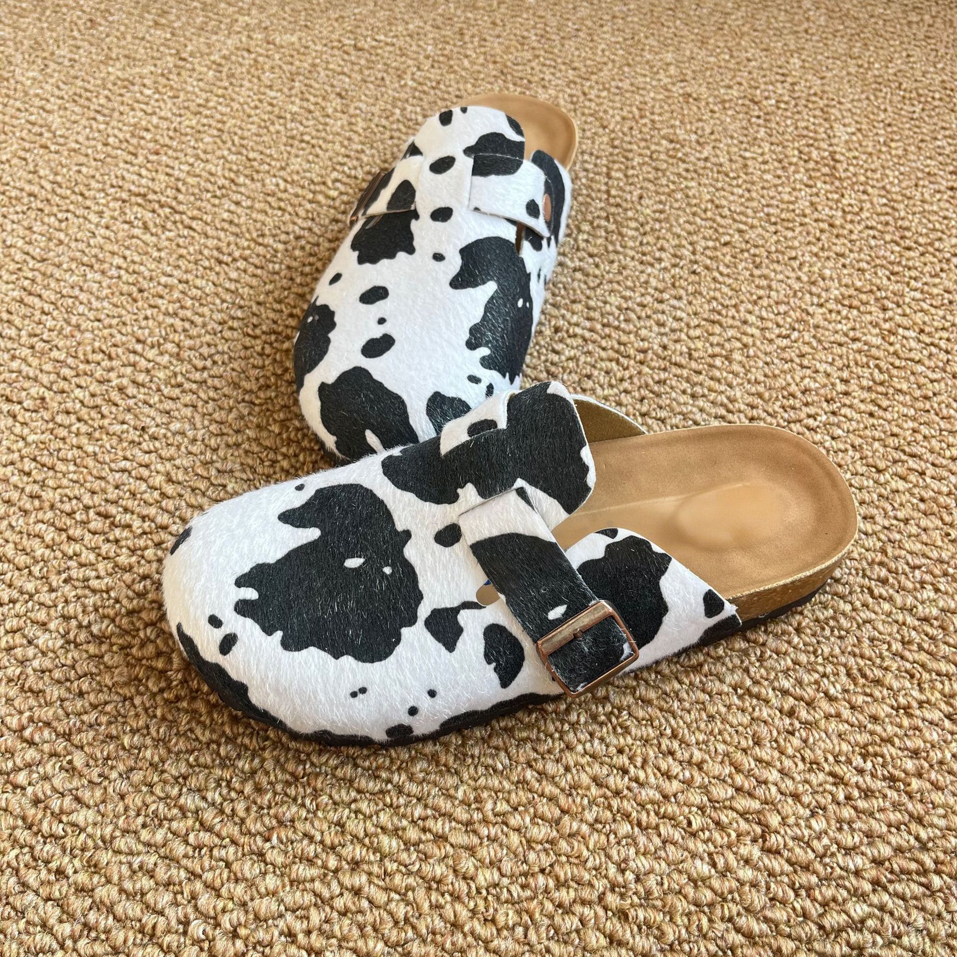Horse hair milk pattern black