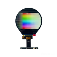 Modul Layar LCD TFT Bulat 3.4" 800x800 JD9365 Antarmuka MIPI Layar IPS untuk Perangkat Rumah Pintar & Medis