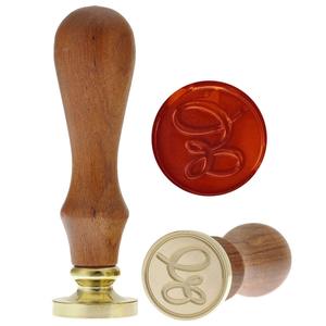 Autocollants de timbres de <span class=keywords><strong>cire</strong></span> à cacheter rétro personnalisés lettre de A-Z classique <span class=keywords><strong>initiale</strong></span> exquise <span class=keywords><strong>tampon</strong></span> de sceau de <span class=keywords><strong>cire</strong></span> personnalisable - Product Image 5