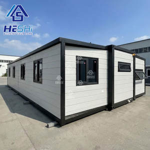 Maison préfabriquée extensible en conteneur de 40 pieds ou 20 pieds, prête <span class=keywords><strong>à</strong></span> être expédiée, avec cuisine intégrée, pour la construction résidentielle et l'<span class=keywords><strong>immobilier</strong></span>. En vente. - Product Image 2