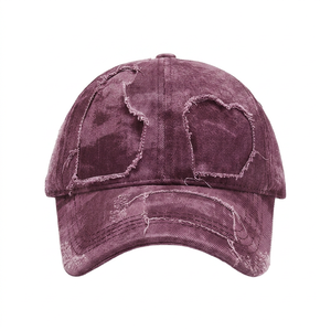 Gorra de Béisbol Unisex de 6 Paneles, Estilo Vintage Desgastado, Ajustable, Informal, 100% Algodón, para Adultos - Product Image 3