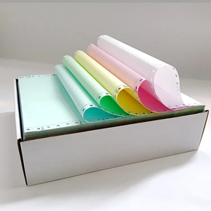 Papel NCR sin Carbón de Pulpa de Madera 100% de 55gsm y 60gsm en Rollo y Hoja para Uso Industrial, Directo de Fábrica China - Product Image 3