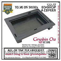 Boîtier de contrôleur de dispositif de découpe laser OEM avec écran 7 pouces, positionnement visuel, IP65, ABS, sérigraphie, trous découpés au laser