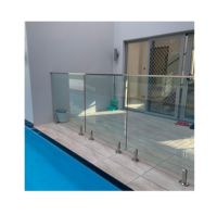 CBMMart Escalier Escalier Rampe Entretoise Verre Balcon Rampes