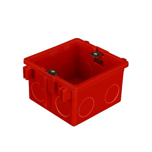 Caja oscura de montaje ajustable Cassette interno 86 Tipo de enchufe de interruptor Cableado Caja trasera Conductos Accesorios eléctricos - Product Image 1