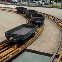 Pousseur de wagon minier, collecteur hydraulique modulaire TLY, manutacteur de chariots pour installation de traitement de l'antimoine