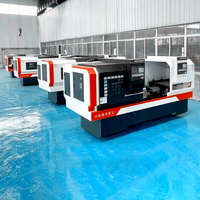 Fabricant chinois HX-1545-60 – Nouvelle machine de tournage CNC à double tête, tour à métaux automatique, tour CNC pour métaux