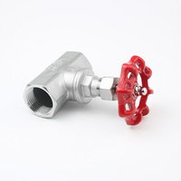 Vanne à boisseau fileté femelle de haute qualité, expédition d'usine, DN25 1 pouce BSP/NPT, vanne à boisseau à vis en acier inoxydable, eau