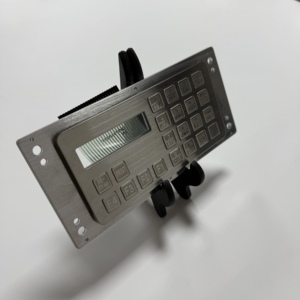 Kim loại công nghiệp bàn phím với màn hình <span class=keywords><strong>LCD</strong></span> hiển thị và chức năng phím IP65 bảo vệ lớp cho nhiên liệu Dispenser ATM kiosk máy - Product Image 3