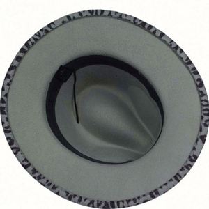 Sombreros Fedora Casuales para Niños con Estampado de Leopardo en Ambos Lados, Estilo Moderno y de Tendencia, Unisex - Product Image 6