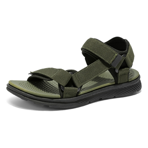 Sandalias de Playa para Hombre, Ligeras y Ecológicas, Cierre de Gancho y Bucle, Remaches Fijos, Sin Pegamento, Cómodas, Antideslizantes y Resistentes al Desgaste, Suministro de Fábrica - Product Image 1