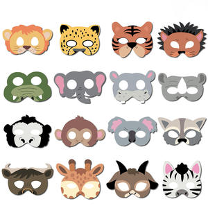 Favores <span class=keywords><strong>de</strong></span> fiesta Máscaras <span class=keywords><strong>de</strong></span> fieltro <span class=keywords><strong>de</strong></span> <span class=keywords><strong>animales</strong></span> Niños <span class=keywords><strong>Selva</strong></span> Safari Tema Cumpleaños Vestir Fiesta Suministros Personalizado ODM Fiesta Máscara <span class=keywords><strong>de</strong></span> caballo - Product Image 3