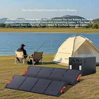Panneau solaire photovoltaïque monocristallin 200W 18V pour l'extérieur, kit pliable pour alimentation électrique et charge PV, idéal pour l'import-export en Chine