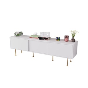Mueble de <span class=keywords><strong>TV</strong></span> sencillo <span class=keywords><strong>y</strong></span> moderno, juego de mesa de centro de lujo, combinación de pared estrecha, <span class=keywords><strong>muebles</strong></span> de almacenamiento para sala de estar, soportes de <span class=keywords><strong>TV</strong></span> - Product Image 6