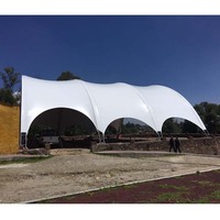 Carpa de Almacenamiento Exterior de Aluminio para Helicópteros de Alta Calidad, Toldo de PVC de 850g en Venta