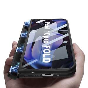 Tốt Nhất Bán Magnetic Clip Trường Hợp Với Bảo Vệ Màn Hình Cho <span class=keywords><strong>Google</strong></span> <span class=keywords><strong>Pixel</strong></span> 10 Pro Gấp Bảo Vệ Bìa Cho <span class=keywords><strong>Google</strong></span> <span class=keywords><strong>Pixel</strong></span> 9 Pro Gấp - Product Image 2