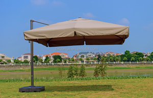 Sombrilla de jardín personalizada barata sombrilla de patio al aire libre sombrilla de playa de gran tamaño en voladizo - Product Image 2