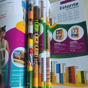 Tùy chỉnh thương mại tráng giấy gấp sản phẩm quảng cáo Brochure dịch vụ in ấn - Product Image 4