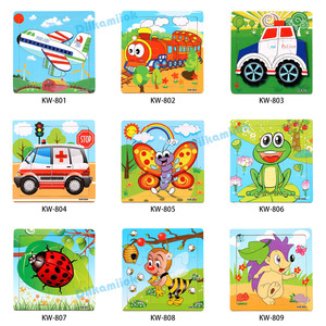 <span class=keywords><strong>9</strong></span> pezzi in legno per <span class=keywords><strong>bambini</strong></span> per <span class=keywords><strong>bambini</strong></span> giocattoli educativi per la prima infanzia Puzzle in legno - Product Image 3