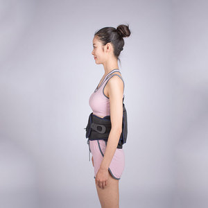 Aluminum Bone Adjustable Waist Elastic Straps Lower Back Pain Relief Belt Support Protective Waist Brace - Product Image 2