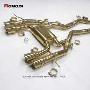 Hoge Prestaties Titaniumlegering Uitlaat Catback Voor Bmw M3 M4 G80 G82 2021-2024 - Product Image 3