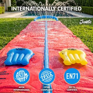 Tobogán Acuático de Polietileno de 60 Pulgadas o Más, Base Estándar, Juguete para Piscina Infantil, Ligero, Divertido para Principiantes, para Mayores de 6 Años - Product Image 6
