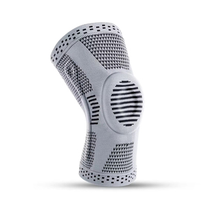 Stabilisierende Elastische Kniebandage mit Rutschfestem Silikongel-Streifen zur Schmerzlinderung, Fußball Basketball Kniebandage - Product Image 1