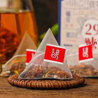 Thé aux herbes ShiJinKang à 29 ingrédients, mélange en sachets de thé triangulaires de 50g
