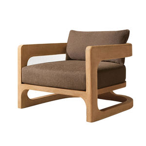 Современный уличный стол и стул из тикового дерева, водонепроницаемый солнцезащитный набор из массива дерева для сада, виллы, террасы, отдыха - Product Image 6