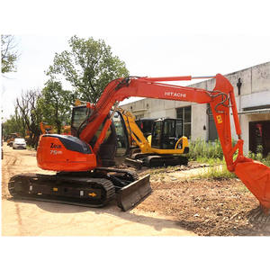 Excavadora HITACHI 75 de 7.5 Toneladas, 95% Nueva, Original con EPA CE, Excavadora Pequeña Usada HITACHI 75 - Product Image 3