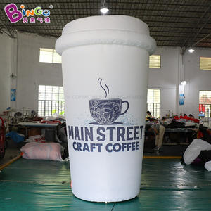 Taza de Café Hinchable Publicitaria Promocional, Botella Hinchable, Globo de Taza de Café, Taza de Café Gigante Hinchable Personalizada - Product Image 2